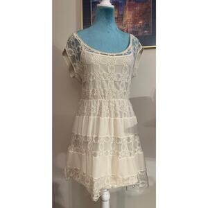 Margo & Sebastian Lace Dress XS